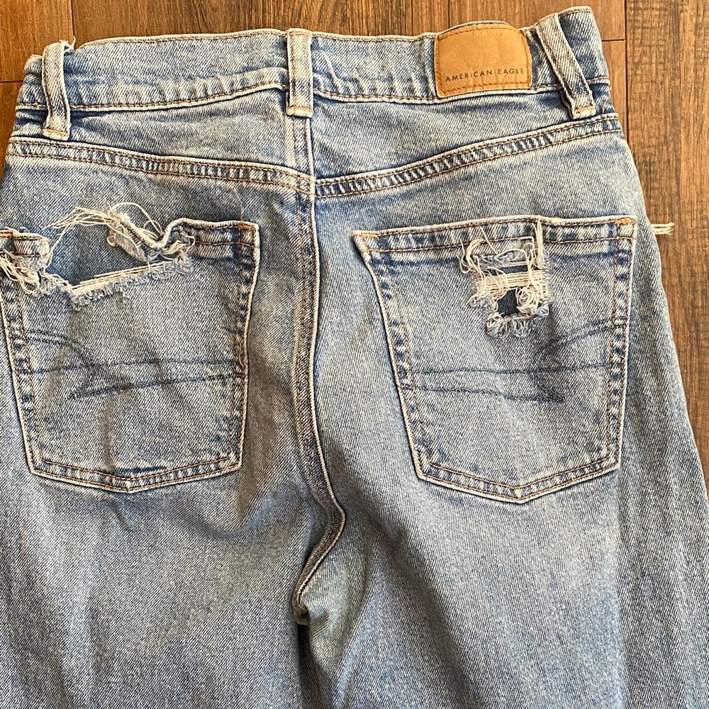 American Eagle Outfitters Light Blue Denim - Picture 6 of 10
